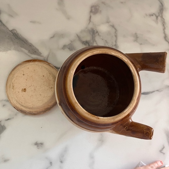 Rare Vintage Japanese Handmade Clay Pottery Teapot with Sidespout - Picture 7 of 11